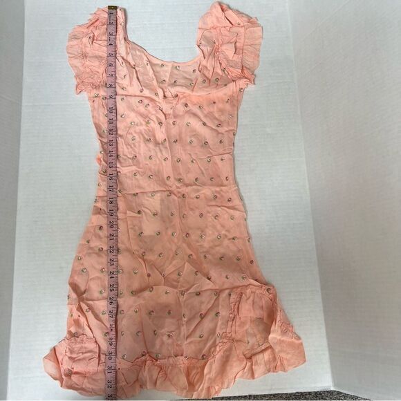 NWT Revolve x Morgan Lane Dillon Dress in Blush | Size Small - Picture 13 of 13